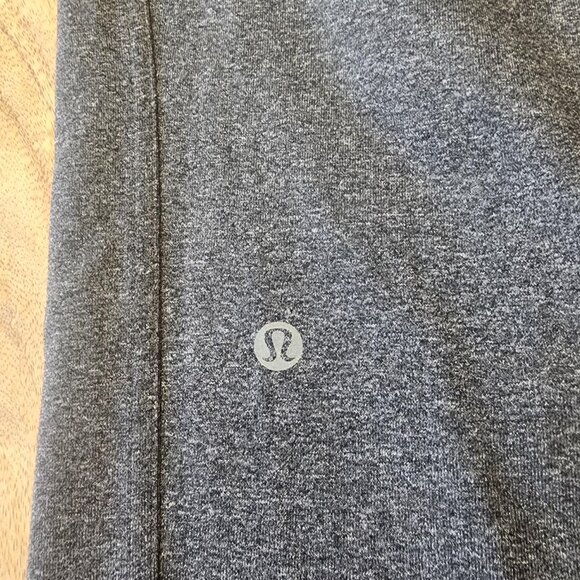 Lululemon Pants Mens Large Dark Gray Pull-On Drawstring Straight Leg Lounge - Picture 7 of 12